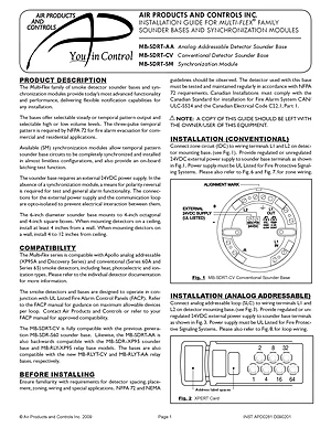 Multi-Flex Sounder Bases and Synchronization Modules thumbnail