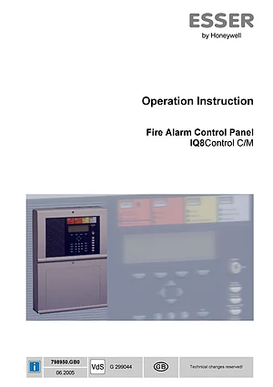 IQ8Control C/M Fire Alarm Control Panel thumbnail