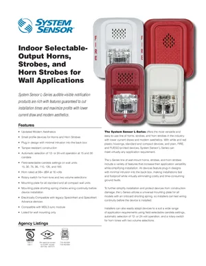 L-Series Notification Appliances thumbnail